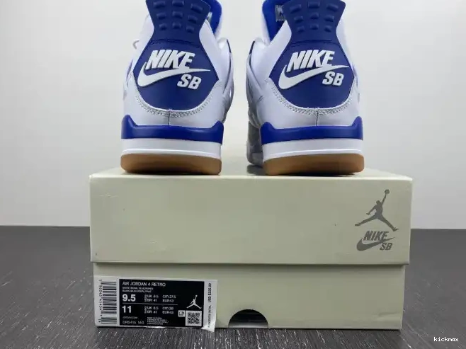 Rep MAX Blue Jordan 4 Pine SB Retro DR5415-140 0503